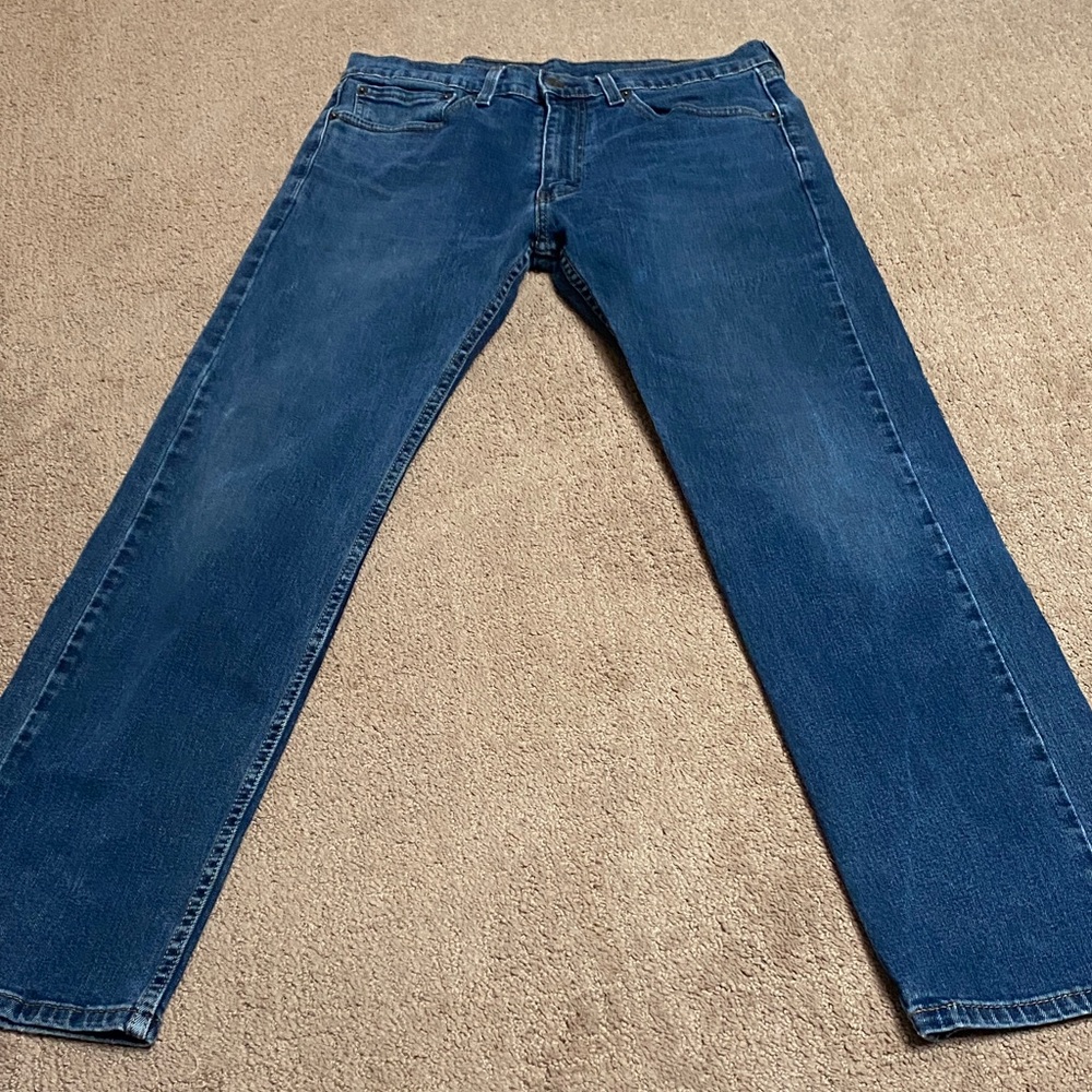 Levi's Classic Straight 505 Blue Jeans 32/29’s Casual Denim